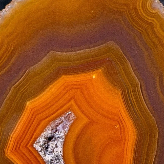 Orange Coyamito Agate from Mexico - view 4